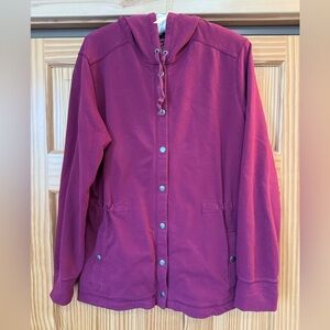 L.L. Bean Pink/Purple Long Hoodie